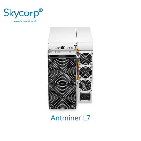 China Skycorp 2021 Brand New Antminer L7 Hashrate 9 5gh Asic Miner Scrypt Algorithm Scrypt On Global Sources Antminer L7 Ltc Miner Asic Miner