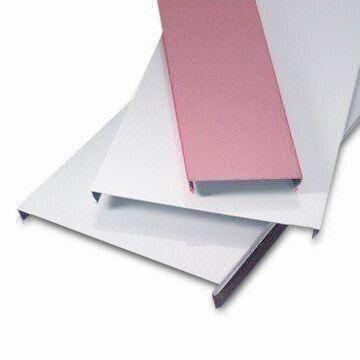 F Type Rectangle Ceiling Panel With Chromatic Aluminum Strip