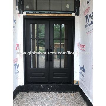 Exterior Nice Contemporary Wrought Iron Doors Design Global Sources