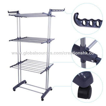 3 layer cloth drying stand