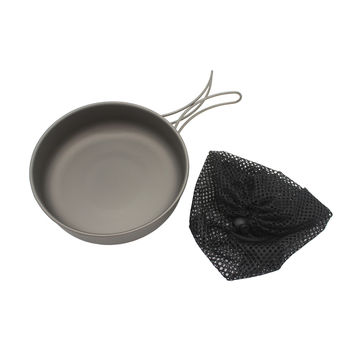 folding camping frying pan