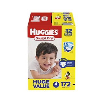 huggies snug & dry diapers size 4