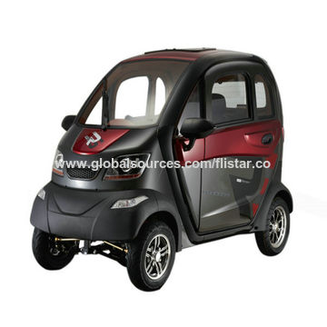 China 2 Seats 4 Wheel Electric Scooter With Cabin Mini Electric Car Electric Mobility Scooter On Global Sources