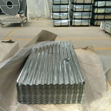Galvanized Corrugated Steel Plate, Corrugated Tin Sheets