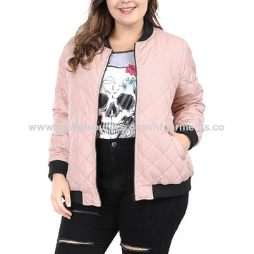 plus size bomber jacket womens