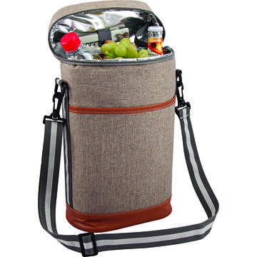 China Insulated Wine Cooler Bag From Xiamen Manufacturer China Insulated Wine Cooler Bag With Removable Shoulder Strap