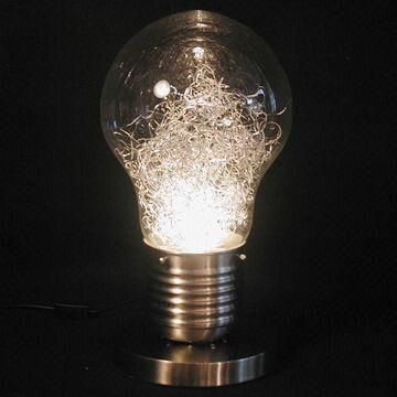 Big Bulb Table Lamp Measures 32x32x53cm Global Sources Bulb Table Lamp Measures 32x32x53cm, Big Bulb Table Lamp