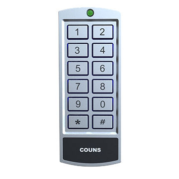 Couns Cu K119 Waterproof Metal Keypad Proximity Card Reader