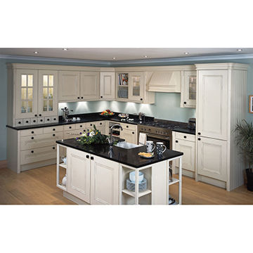 White Wood Kitchen Cabinet From Professional Solid Wood Kitchen