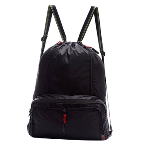 big black backpack women's