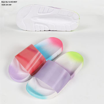 colorful slippers