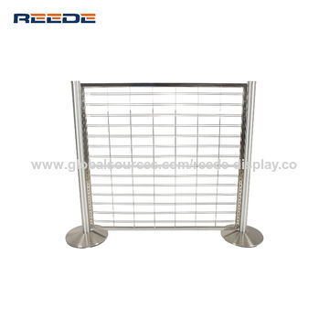 China Free standing Wing Rack with Peg hooks and backer board on Global ...