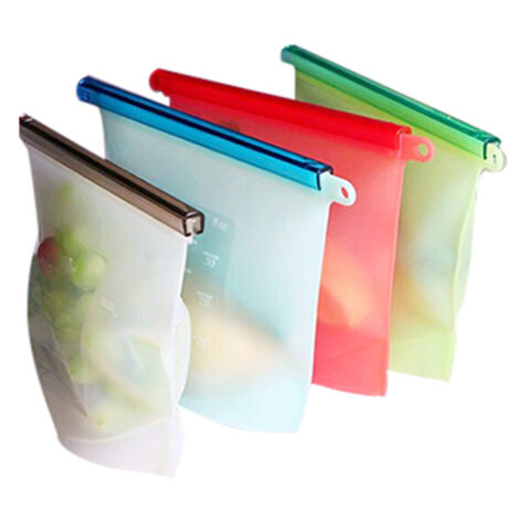 China Reusable Silicone Food Storage Preservation Bags From Ningbo Reusable Silicone Food Storage Preservation Bags China