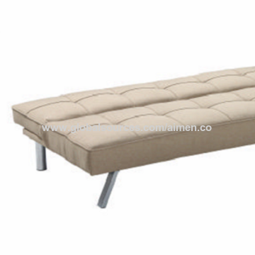 China Sleeper Loveseat Sofas Modern, Tan Leather Sleeper Sofa