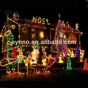 Ungrouped Led Houses Decorated Christmas Lights Global Sources