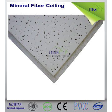 Mineral Fiber Acoustical Suspended Ceiling Tiles Global