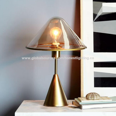 modern glass table lamps