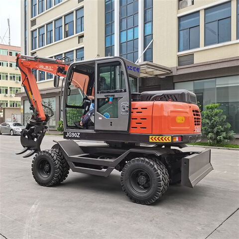 China Hot Selling 6 8 Tons Excavator Rotating Grapple For Sale Jing Gong Excavator China On Global Sources Excavator Rotating Grapple Grapple Excavator Bucket Grapple Excavator For Sale