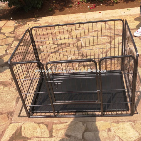 folding metal dog fence