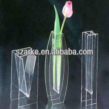 Transparent Elegant Acrylic Vase Flower Vase Global Sources