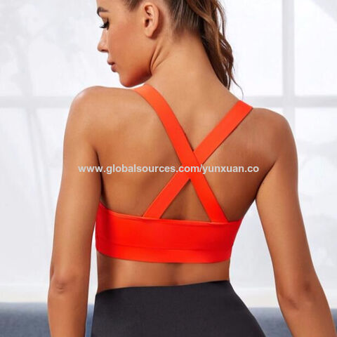 cross back sports top