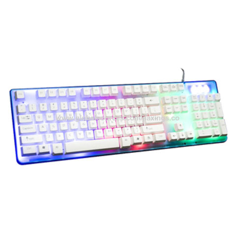 China Colorful LED USB computer wired keyboards on Global Sources ...