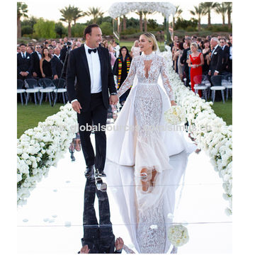 mirrored aisle runner