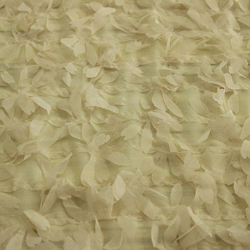 3d chiffon fabric