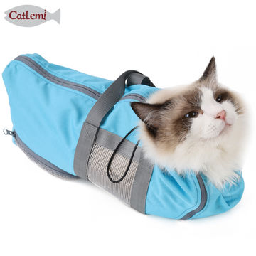 Cat bag store for nail trimming