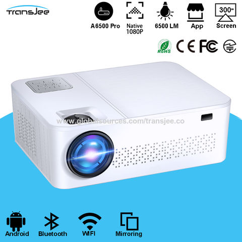 China Projector Native 1080P, Android WiFi Projector, Home Cinema 4K ...