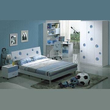 Children S Furniture Bedroomset Light And Sky Blue Mixed Fit