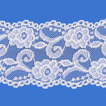 narrow white lace