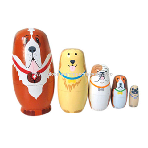 wooden nesting dolls