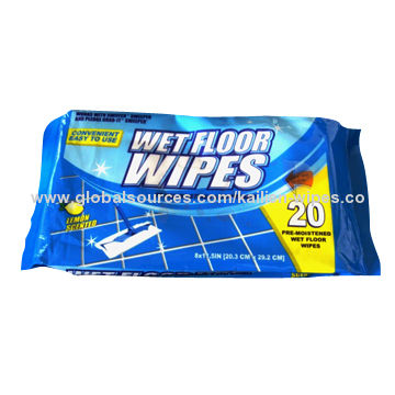 wet floor wipes