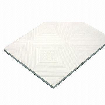 Plain Pvc Laminated Gypsum Board With Waterproof And Fireproof