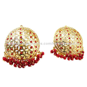 big stone stud earrings