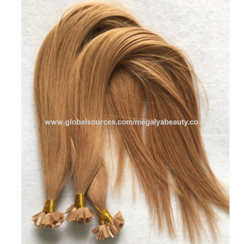 China Hot Fusion U Tip Remy Human Hair Extensions Made Of Virgin China Hot Fusion U Tip Remy Human Hair Extensions Made Of Virgin