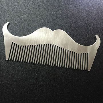 metal beard comb