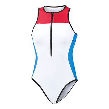 closed back one piece swimsuit