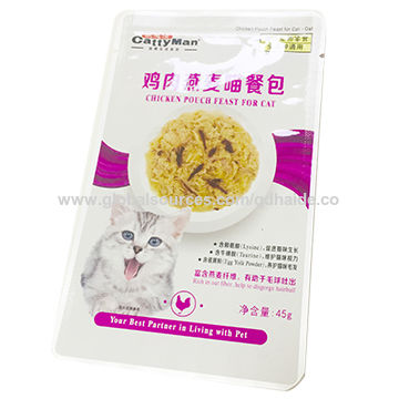 cat wet food pouches