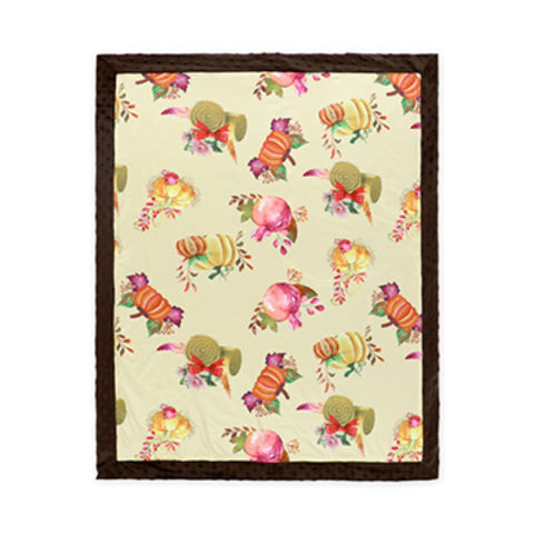 pumpkin baby swaddle