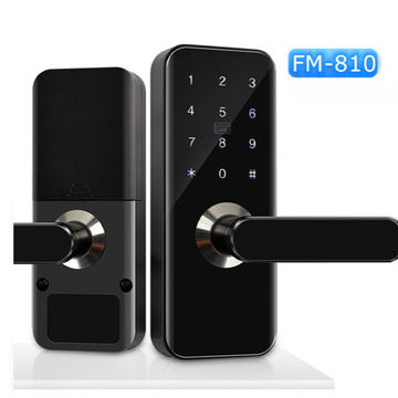 touch screen keypad door lock
