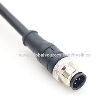 china profibus m12 cable from shenzhen manufacturer shenzhen hysikchina m12 5pin connector b coding for fieldbus connections for profibus and interbus cable