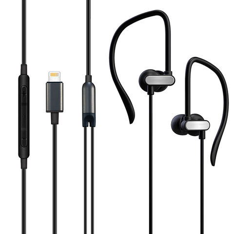 China Apple Mfi Certified In Ear Earphones With Lightning Connector Earbuds With Remote Microphone On Global Sources Mfi Earphone Lightning Earbuds Lightning Headphones