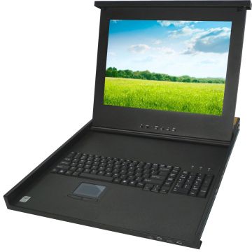 17 E Series Lcd Rack Console Kvm Drawer Global Sources