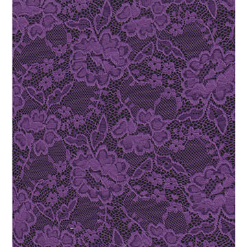 lace fabric purple