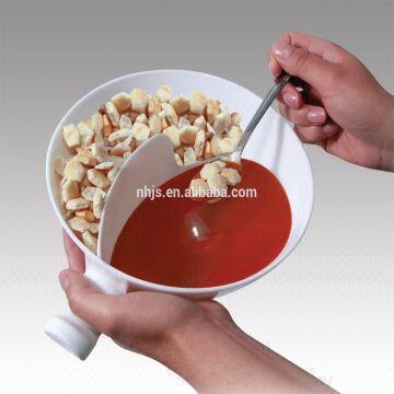 The Never Soggy Cereal Bowl The Perfect Bite Every Time Incredible Bowl Has Two Sections An Upper Global Sources