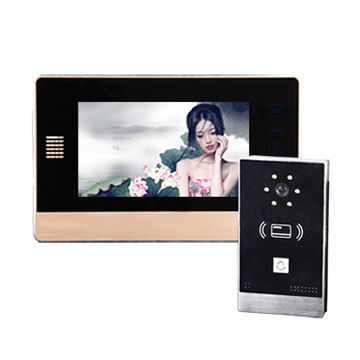 Video Door Entry System Wireless Doorbell With Camera Doorbell