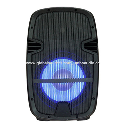 China 10 Inch Plastic Cabinet Speakers With Rgb Color Light
