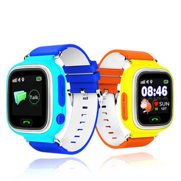 Global Sources: China Los niños elegantes de Q50 Q90 Q100 GPS miran  wirstwatches perdidos antis de los smartwatches del teléfono de la pantalla  táctil,reloj de los niños de los gps,smartwatches perdidos antis,embroma